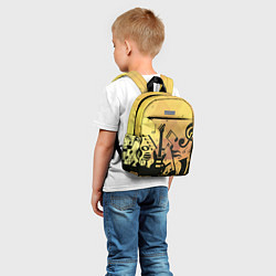Детский рюкзак Любовь к музыки, цвет: 3D-принт — фото 2