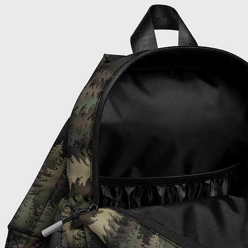 Детский рюкзак Лесной камуфляж / 3D-принт – фото 4