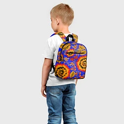 Детский рюкзак Хохломской узор, цвет: 3D-принт — фото 2