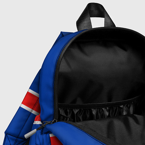 Детский рюкзак Флаг Исландии / 3D-принт – фото 4