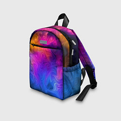 Детский рюкзак Узор цвета, цвет: 3D-принт — фото 2
