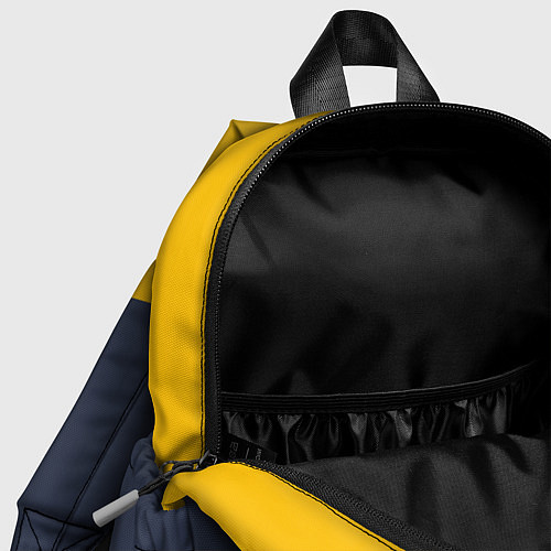 Детский рюкзак PSG: Navy Yellow / 3D-принт – фото 4
