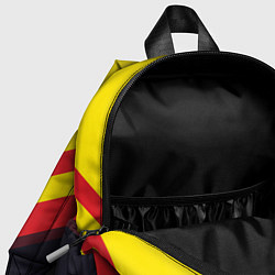 Детский рюкзак Man United FC: Yellow style, цвет: 3D-принт — фото 2