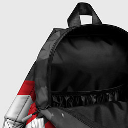 Детский рюкзак Man United FC: Grey Polygons, цвет: 3D-принт — фото 2