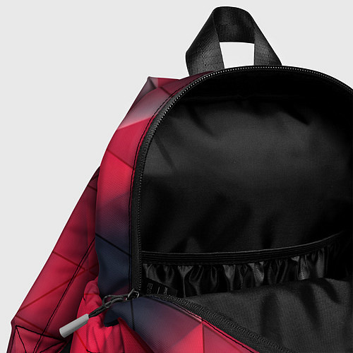 Детский рюкзак Dark Red / 3D-принт – фото 4