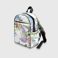 Детский рюкзак Сирень и Пионы, цвет: 3D-принт — фото 2