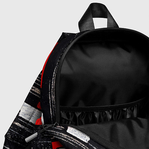 Детский рюкзак Необычная текстура / 3D-принт – фото 4