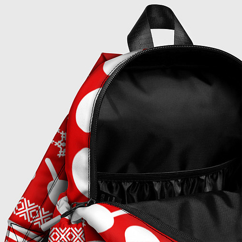 Детский рюкзак PUBG: New Year / 3D-принт – фото 4