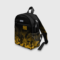 Детский рюкзак PUBG: Military Honeycomb, цвет: 3D-принт — фото 2