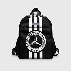 Детский рюкзак Mercedes-Benz Black, цвет: 3D-принт
