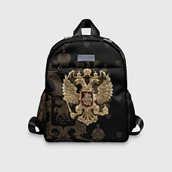 Детский рюкзак Золотой Герб России, цвет: 3D-принт