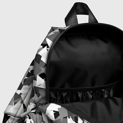 Детский рюкзак Городской серый камуфляж / 3D-принт – фото 4