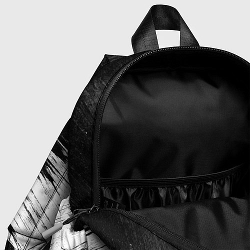Детский рюкзак Белый и черный / 3D-принт – фото 4