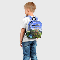 Детский рюкзак Майнкрафт: Женя, цвет: 3D-принт — фото 2