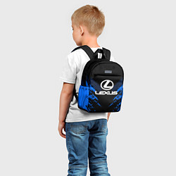 Детский рюкзак Lexus: Blue Anger, цвет: 3D-принт — фото 2