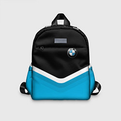 Детский рюкзак BMW Black & Blue, цвет: 3D-принт