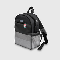 Детский рюкзак ФК Ливерпуль: Серый стиль, цвет: 3D-принт — фото 2