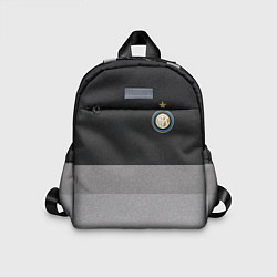 Детский рюкзак ФК Интер: Серый стиль, цвет: 3D-принт