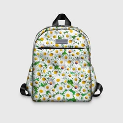 Детский рюкзак Полевые ромашки, цвет: 3D-принт