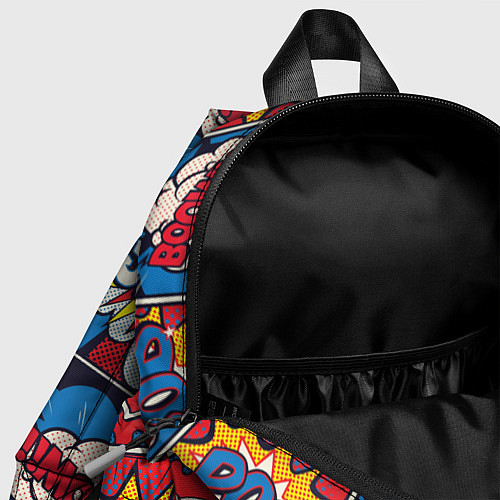 Детский рюкзак Pop art pattern / 3D-принт – фото 4