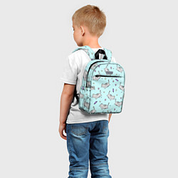 Детский рюкзак Кавайные котики, цвет: 3D-принт — фото 2