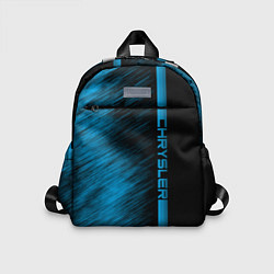 Детский рюкзак Chrysler синие полосы, цвет: 3D-принт