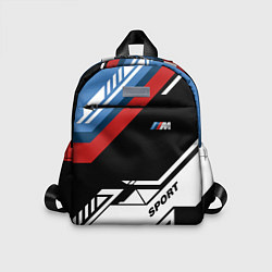 Детский рюкзак BMW GEOMETRY SPORT БМВ M PERFORMANCE, цвет: 3D-принт
