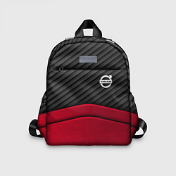 Детский рюкзак Volvo: Red Carbon, цвет: 3D-принт
