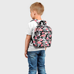 Детский рюкзак Black Flamingo, цвет: 3D-принт — фото 2