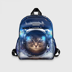Детский рюкзак Кот-космонавт, цвет: 3D-принт
