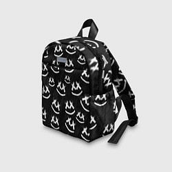Детский рюкзак Marshmello: Black Pattern, цвет: 3D-принт — фото 2