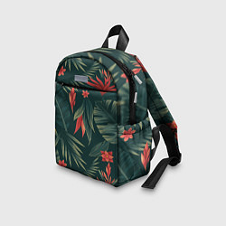 Детский рюкзак Зеленые тропики, цвет: 3D-принт — фото 2