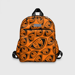 Детский рюкзак R6S: Orange Pulse Eyes, цвет: 3D-принт