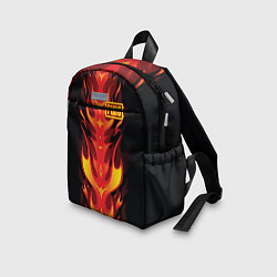 Детский рюкзак PUBG: Hell Flame, цвет: 3D-принт — фото 2