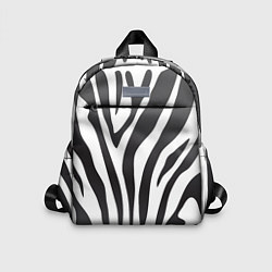 Детский рюкзак Африканская зебра, цвет: 3D-принт