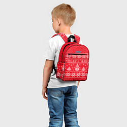 Детский рюкзак Новогодний Серега, цвет: 3D-принт — фото 2