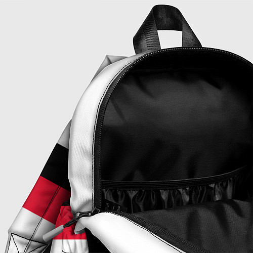 Детский рюкзак AC Milan: White Form / 3D-принт – фото 4