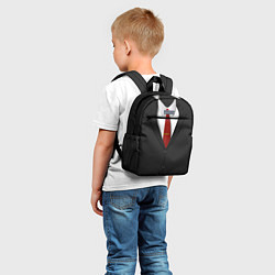 Детский рюкзак Агент 47, цвет: 3D-принт — фото 2
