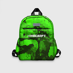 Детский рюкзак Minecraft: Green World, цвет: 3D-принт