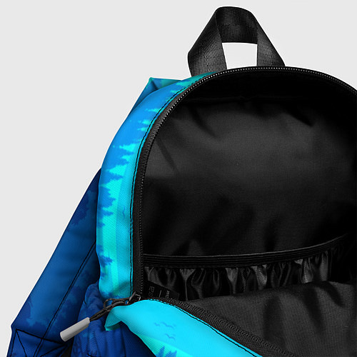Детский рюкзак Fortnite: Blue Forest / 3D-принт – фото 4