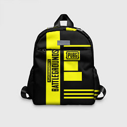 Детский рюкзак PUBG: Yellow Lifestyle