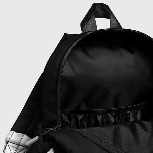 Детский рюкзак Death Stranding: Black & White / 3D-принт – фото 4