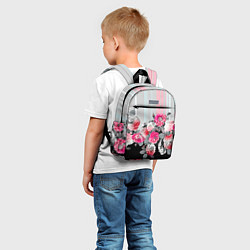 Детский рюкзак Розы в темноте, цвет: 3D-принт — фото 2