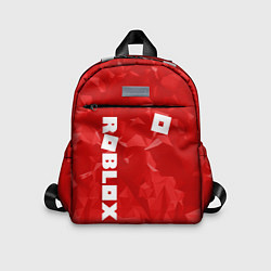 Детский рюкзак ROBLOX: Red Style, цвет: 3D-принт