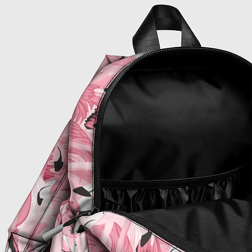 Детский рюкзак Розовый фламинго / 3D-принт – фото 4