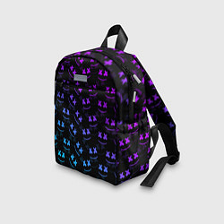 Детский рюкзак Marshmello: Dark Neon, цвет: 3D-принт — фото 2