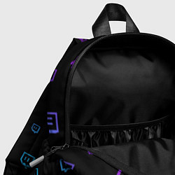 Детский рюкзак Twitch: Neon Style, цвет: 3D-принт — фото 2