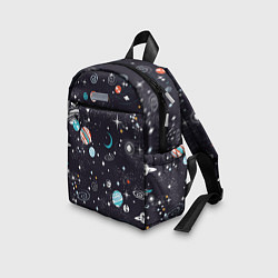 Детский рюкзак Загадочный космос, цвет: 3D-принт — фото 2