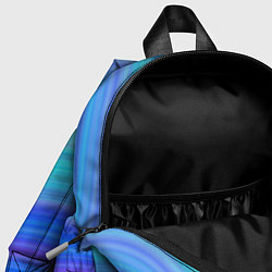 Детский рюкзак Абстракция волны, цвет: 3D-принт — фото 2