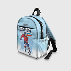 Детский рюкзак Хоккей Russia, цвет: 3D-принт — фото 2
